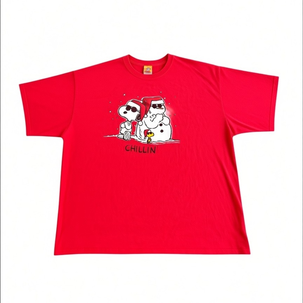 Late 1990s/Y2K Gildan 100% Heavy Preshrunk Cotton Joe‎ Cool (Snoopy)& Woodstock